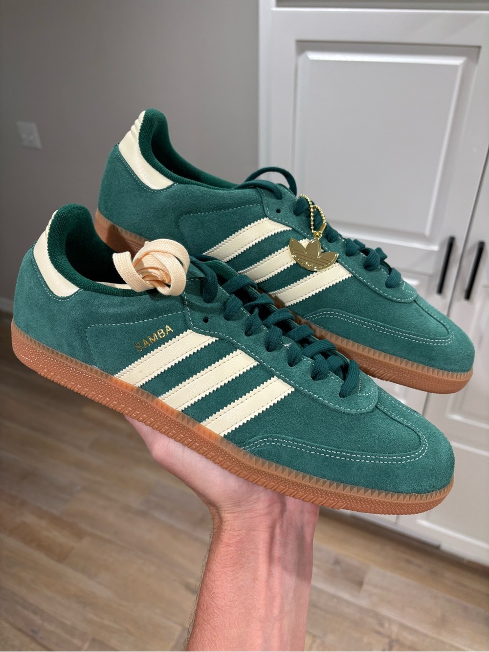 Adidas Samba OG ‘Collegiate Green’ Suede Men’s Size 7.5 | 9 | 12 | 13 | KK2274